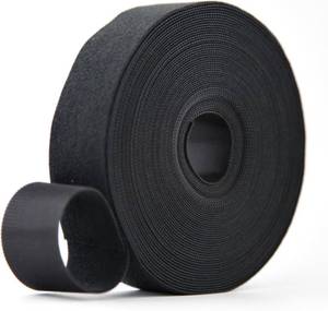 lot 41740 image: Hook and Loop Roll, 1.5 in x 45ft Reusable Fastening Cable Ties, Cut to Length Multi-Purpose Cable Management for Bundling Fastening Storage and Organization(1-12inch)