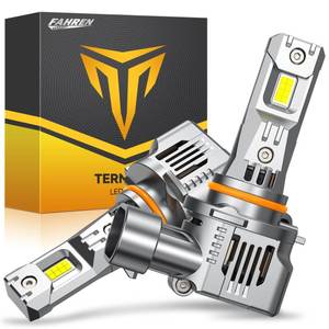 lot 4301 image: FAHREN Latest &amp Brightest 9005 LED Bulbs, (1,400%) 14X 110,000LM Extreme Brightness HB3 bulb, 6500K Cool White, 11 Min Size,IP68 Waterproof.Pack of 2,Fog Bulbs HID,Plug-N-Play. - Retail $74