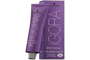 lot 4302 image: Schwarzkopf L-77 Fashion Light Igora Royal Dye - Retail $10