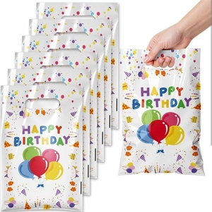lot 4362 image: Happy Birthday Gift Bags Set of 30 Small Party Favor Bags - Retail $8