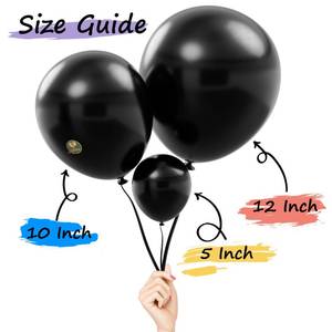 lot 4379 image: AFTERLOON Biodegradable Balloons 24 pcs Deep Purple 10 Inch, Matte Color Thickened Extra Strong Natural Latex Helium Float, Multicolor Colorful Bulk Color ballon Globos Para Decoration De Fiestas - Retail $10