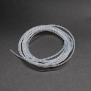 lot 4419 image: VictorsHome Silicone Tubing, 1.5mm ID x 2.5mm OD, 16.4ft (5m) Length, Flexible Silicone Rubber Tube Water Air Hose Pipe for Pump Transfer Transparent - Retail $8