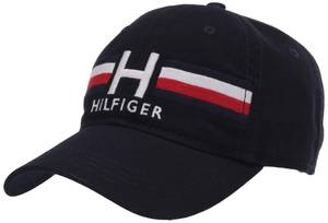 lot 4461 image: Tommy Hilfiger Mens Cotton Ira Adjustable Baseball Cap (Pack of 1), Sky Cap (Pack of 1) Tain, One Size - Retail $15