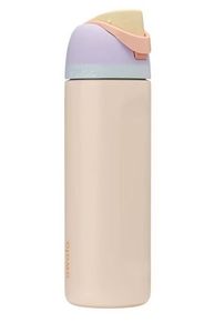 lot 4494 image: Owala 24oz FreeSip Stainless Steel Water Bottle - Sandy Shore - Retail $30