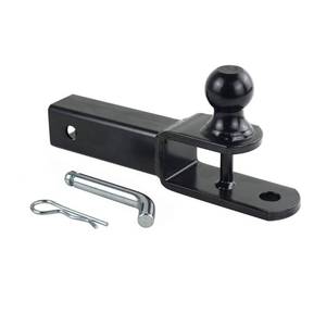 lot 4543 image: TOPTOW 3 in 1 ATVUTV Towing Hitch Receiver 64208 Ball Mount Adapter with 1 78 inch Ball, Fit for 2 inch Receiver - Retail $29