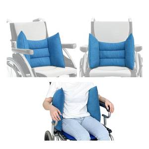 lot 4588 image: KAVIL Lateral Support for Wheelchair Back Support Cushion for Pressure Relief Folding Pads Improving Better Posture Sitting Assist Wedge for Elderly Disabled Stroke Patients in Recliner Wheelchair - Retail $38