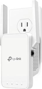 lot 27327 image: TP-Link AC1200 WiFi Extender, 2023 Engadget Best Budget Pick, 1.2Gbps Signal Booster for Home, Dual Band 5GHz2.4GHz, Covers Up to 1500 Sq.ft and 30 Devices,Support Onemesh, One Ethernet Port (RE315) - Retail $30