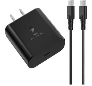 lot 27328 image: (106)2026 New 45W Super Fast Charger USB C Android Phone Type C Charger Fast Charging Block with 6FT Cord for Samsung Galaxy S26S26 UltraS26S25 UltraS25S24 UltraS24S23 UltraS22S21S20Note 10 - Retail $15