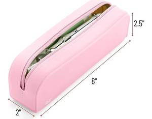 lot 27361 image: Mr. Pen- Silicone Pencil Case, Aesthetic Pencil Bag for Women, Makeup Pouch, Multifunctional Pouch for Stationery, Cosmetics and Electrical Goods Storage - Retail $7