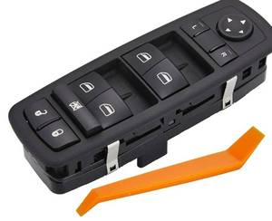lot 27388 image: 30 Metal Pins. Power Window Switch. Fits for 2008 2009 Chrysler Town & Country, Dodge Grand Caravan. No Auto. Driver Side Control Door Video Master Switch.4602535AD 4602535AC(Green Light) - Retail $23