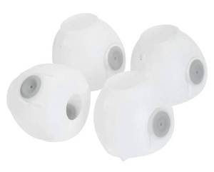 lot 27398 image: Moms Choice Gold Awards Winner - EUDEMON 4 Pack Baby Safety Door Knob Covers Door Knob Locks(not Suit for All Door knobs) - Retail $10