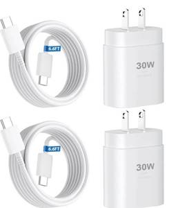 lot 27476 image: Phone 17 16 15 Charger Fast Charging,30W USB C Phone 17 16 15 Pro Max Charger Block &6.6FT Long Type C Cable Cord for iPhone 1717 Air17 Pro17 Pro Max1616Plus16 Pro16 ProMax1515Pro Max, Blue - Retail $25