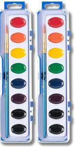 lot 27517 image: Mr. Pen- Washable Watercolors, 2 Pack, 8 Colors with Paint Brush, Watercolor Paint Set, Water Color Painting Kids, Watercolors for Kids and Adults - Retail $5
