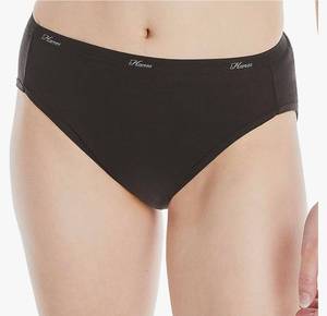 lot 27543 image: Hanes Womens Underwear Pack, 10-Pack, Full-Coverage Cotton Blend Panties, Moisture-Wicking Underwear for Women,(8-XL) - Retail $18