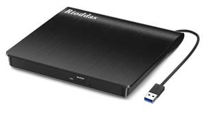 lot 27557 image: External CDDVD Drive for Laptop, USB 3.0 CD DVD Player Portable -RW Burner CD ROM Reader Writer Disk Duplicator Compatible with Laptop Desktop PC Windows Apple Mac Pro MacBook Linux - Retail $22