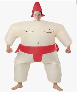 lot 6742 image: Sumo Inflatable Costume Full-Body Sumo Wrestler Suit