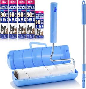 lot 6752 image: Large Pet Hair Lint Roller, Extra Sticky, 9.456.3 in, 450 Sheets