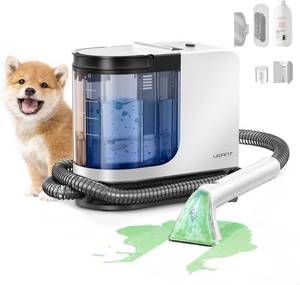 lot 6754 image: $152 Uwant Carpet Cleaner 18KPa Powerful Suction, Portable with Tools