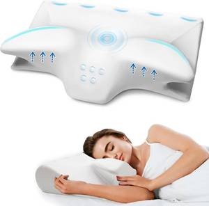lot 6781 image: Cervical Neck Pillow - Ergonomic Memory Foam for Back or Side