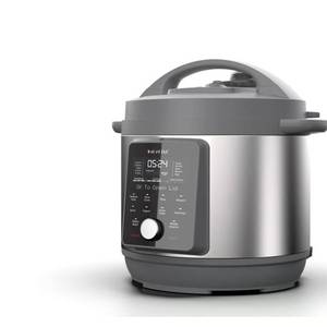 lot 6788 image: $150 Instant Duo Plus AluminumStainless Steel Pressure Cooker 8 qt