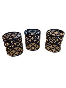 lot 6807 image: 3pcs Simple Chic Iron Art Lamp Shade 5.5x5
