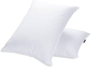lot 6848 image: JA COMFORTS Goose Feather Down Pillows (2 Packs) StandardQueen