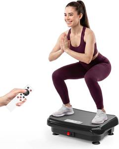 lot 6861 image: $80 TISSCARE Vibration Plate Exercise Machine, Full Platform, 300 Lbs