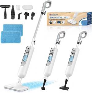 lot 6882 image: $50 Steam Mop All-in-One Steam Cleaner, Floor Steamer, 380ml Tank