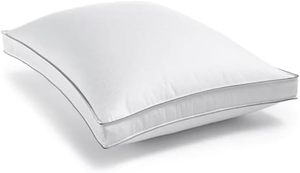 lot 6885 image: Hotel Quality Bed Pillows, Set of 2, King Size (20IN x 36IN).