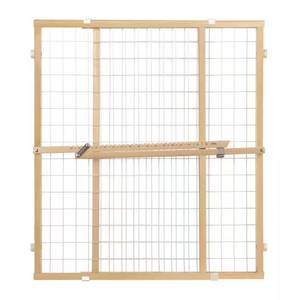 lot 6944 image: TODDLEROO BY NORTH STATES Wide Wire Mesh Gate 32 in.