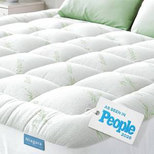 lot 6970 image: Niagara Twin Mattress Topper - Bamboo Rayon Cooling Green