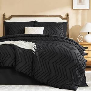 lot 6973 image: $85 Litanika Oversized King Comforter Set with Sheets - 7 Pieces