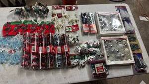 lot 17 image: Christmas Ornament and Decoration Lot
