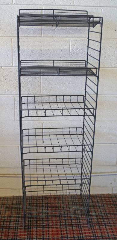 lot 1006 image: Nice Restaurant Product Rack - About 5 Foot Tall