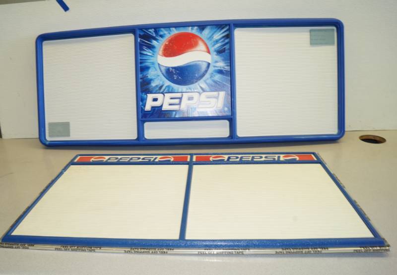 lot 1065 image: 2 PEPSI Menu Boards - Appears to be NEW