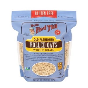 lot 3551 image: Bobs Red Mill Gluten Free Old Fashioned Rolled Oats - 32oz. BB MAY 2025