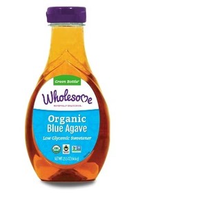 lot 3552 image: Wholesome Sweeteners Organic Blue Agave - 23.5oz BB 2029
