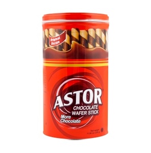 lot 3612 image: ASTOR Chocolate Wafer Sticks 330g MAR 2026