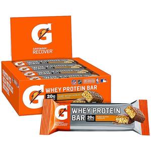 lot 3652 image: Whey Protein Recover Chocolate Peanut Butter Bars BB OCT 2025