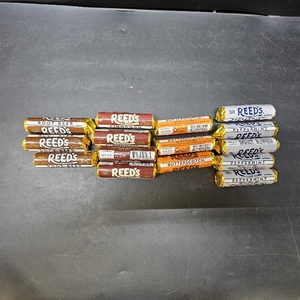 lot 3767 image: Reed s Candy Rolls 3 Butterscotch  4 Cinnamon  3 Root Beer Rolls  5 Peppermint Hard Candy  Creamy Old-Fashioned Candy Brought To You By Iconic Candy  Six Rolls (Butterscotch, Cinnamon, Root Beer, 1.01oz (Pack of 15)) FEB ,MAR AND APR 2025 SEE PICTURE