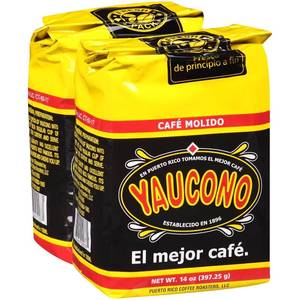 lot 3789 image: Yaucono Ground Coffee, 14 oz. 1 each. BB JUN 25