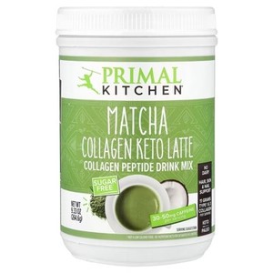 lot 3807 image: Primal Kitchen Collagen Keto Latte, Matcha, 9.33 oz (264.6 g) BB FEB 24