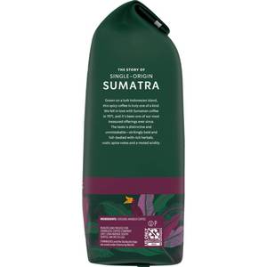 lot 3882 image: Starbucks Sumatra Dark Ground Arabica Coffee, 12 oz BB JAN 26