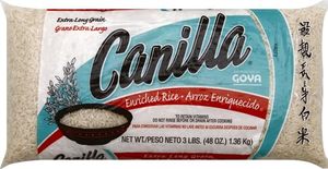 lot 3885 image: Lot of 10, Canilla Extra Long Grain Rice. BB NOV 27