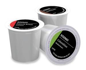 lot 3887 image: Solimo Coffee Pods, Assorted pack (French, Dark, Colombian), Compatible with Keurig 2.0 K-Cup Brewers, 100 Count BB FEB 27