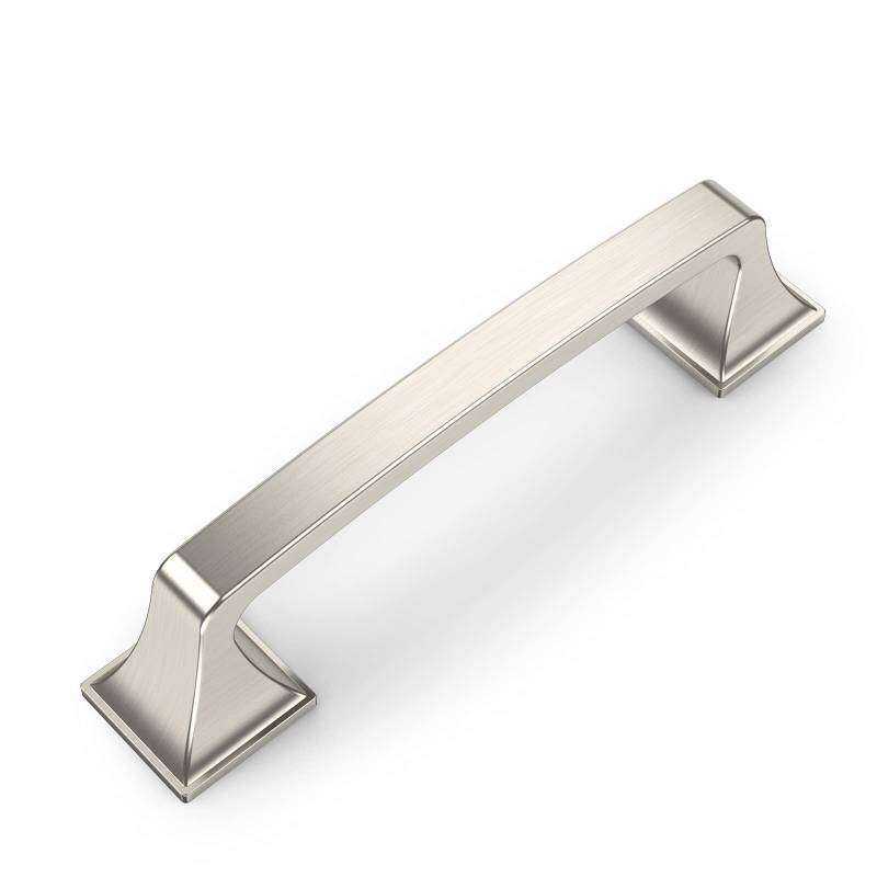 lot 2025 image: 6 Pack Brushed Satin Nickel Cabinet Pulls 3-34 Inch(96mm) Hole Center Cabinet Hardware Kitchen Cabinet Handles for Bathroom Drawer Pulls Drepsser Pulls ZH0002 Retail $25.41