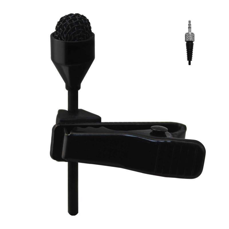 lot 1092 image: J K Pro Lavalier Lapel Microphone MIC-J 044 Compatible with Sennheiser Wireless Transmitter - Omnidirectional Condenser Mic Retail $37.49
