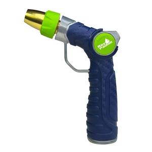 lot 1018 image: Ray Padula Metal Thumb Control Nozzle with Loop Adjustable Spray, Leakproof & Weatherproof - Retail $12