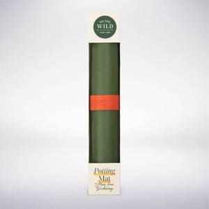 lot 1044 image: WE THE WILD 1.05gal Potting Mat Green and Reusable Debris Container - Retail $14