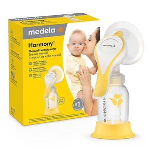 lot 1117 image: Medela Harmony Manual Breast Pump with PersonalFit Flex - Retail $70